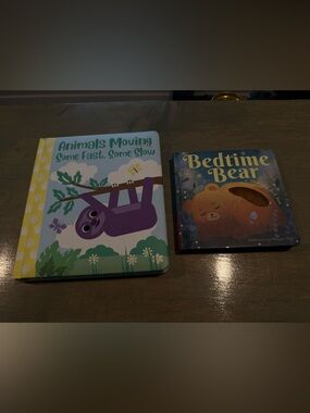 Purple Sloth Board Book - bedtime bear book - this is for both books